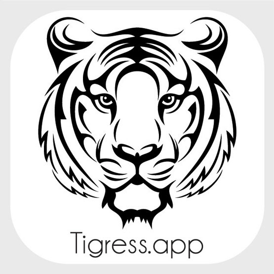 tigress app - sticker